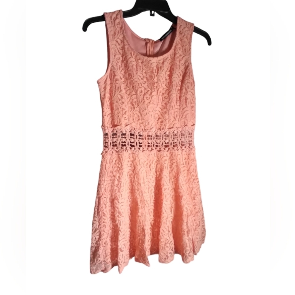 3/$15 Youarenotalone peach dress